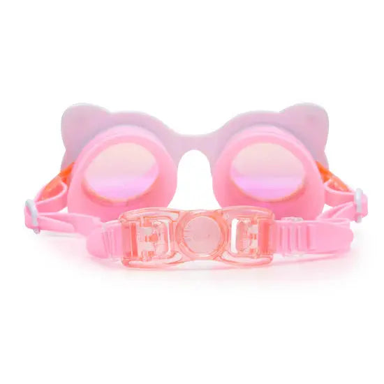 Powder Purr Cat Swim Goggles Bling2O