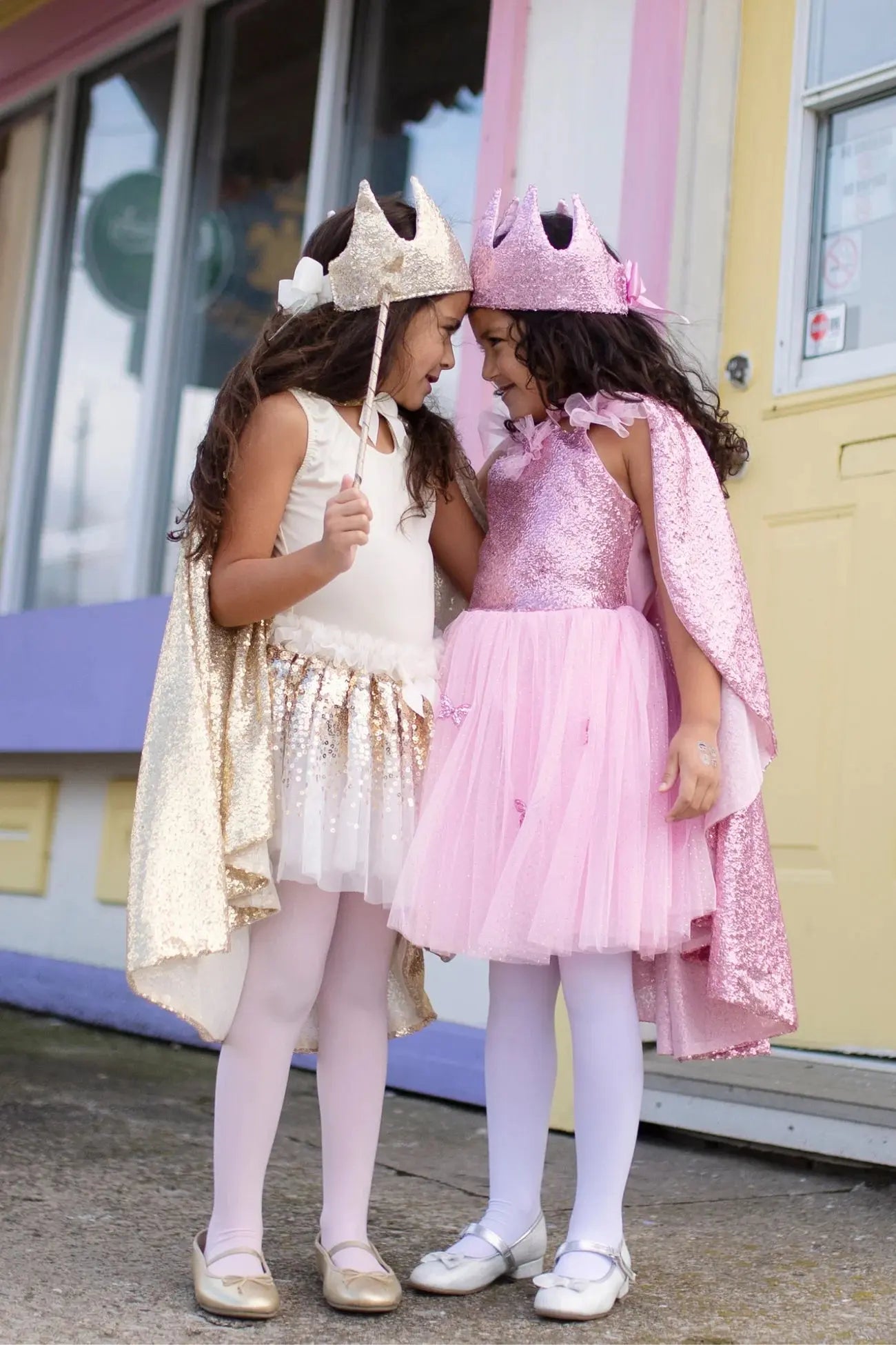 Precious Pink Sequins Crown Great Pretenders