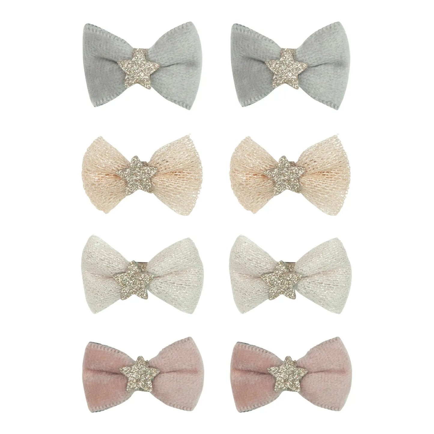 Prima ballerina bow mini clips Mimi & Lula