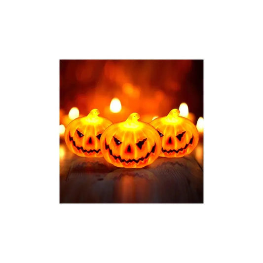 Pumpkin LED  6.3 X 5.2 cm Cotillons D Alsace