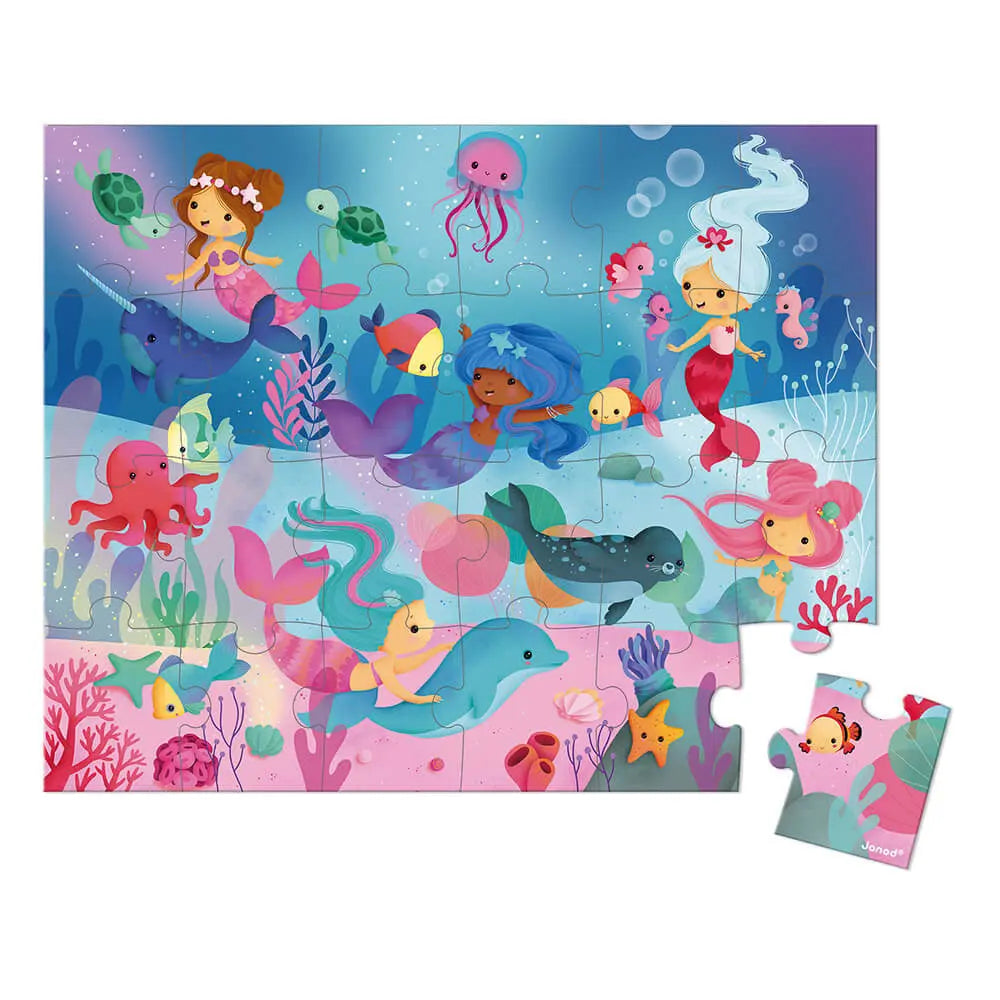 Puzzle Mermaids 24 pieces Janod