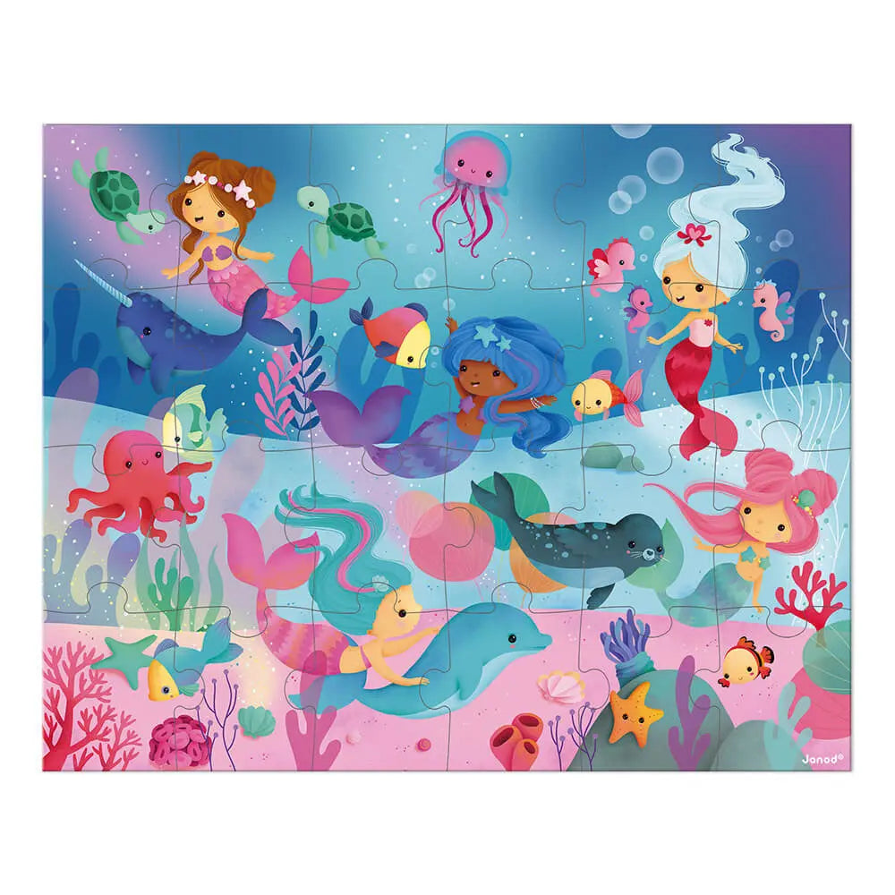 Puzzle Mermaids 24 pieces Janod