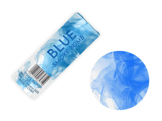 Color Smoke Bomb, 11.5 cm, blue. 5pack. (RAC2-001)