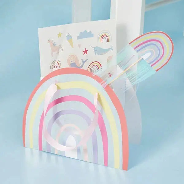 Rainbow Party Bags 5 Pack Hootyballoo by Club Green