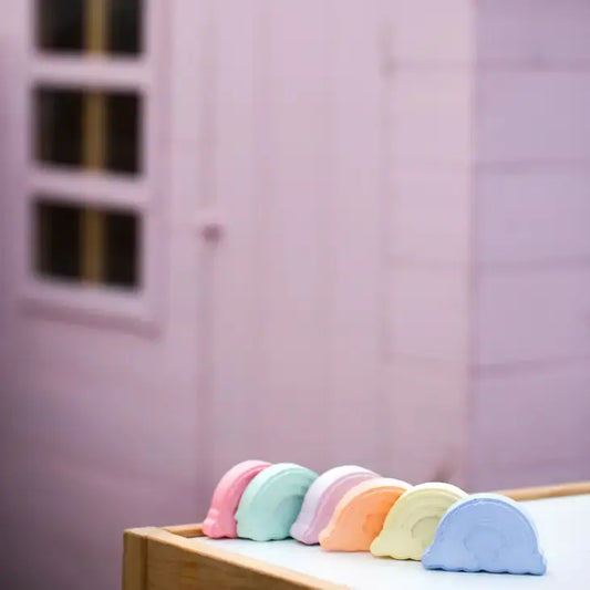 Rainbow Pavement Chalks Crayon Box Crayons