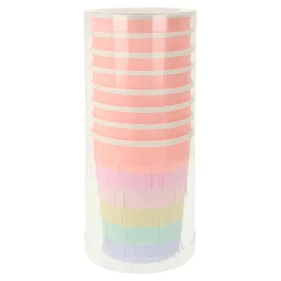 Rainbow Sun Cups (x 8) Meri Meri