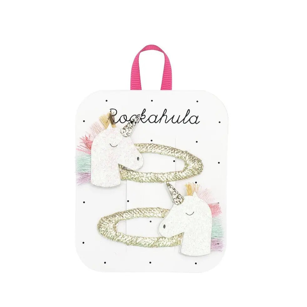 Rainbow Unicorn Clips Rockahula