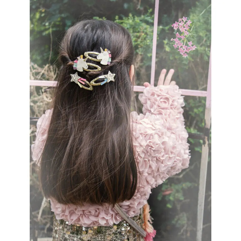 Rainbow Unicorn Clips Rockahula