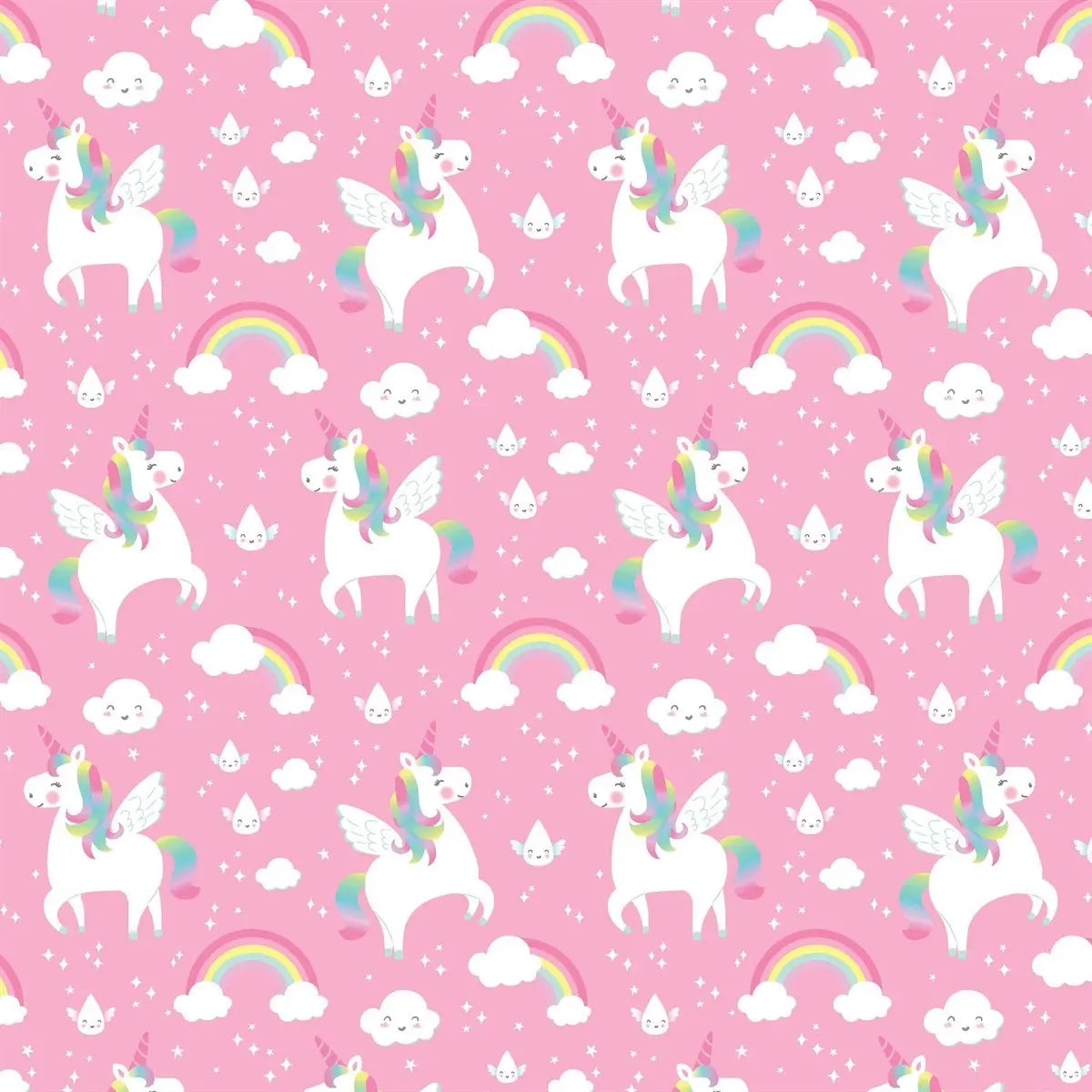 Rainbow Unicorn Wrapping Paper - SASS & BELLE SASS AND BELLE