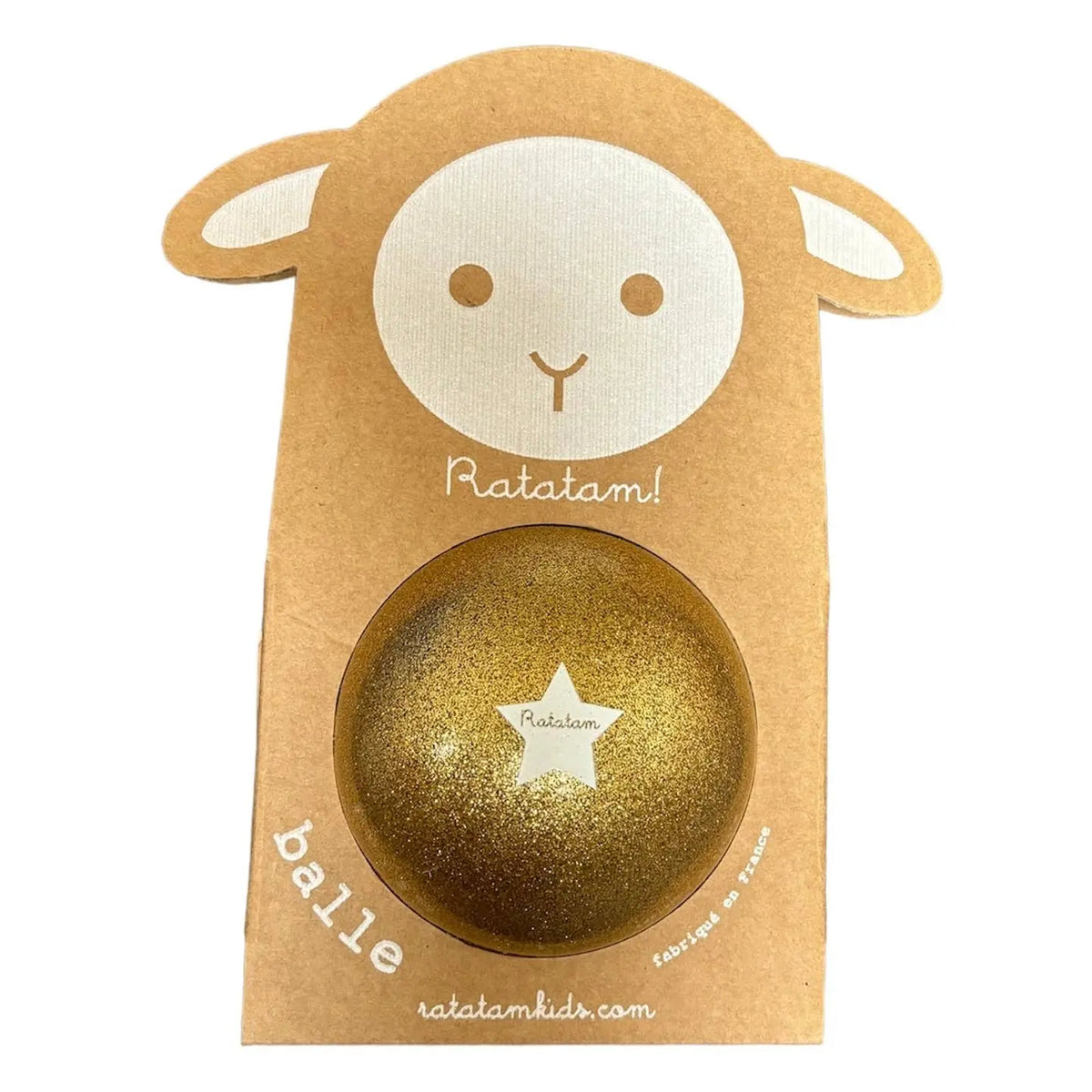 Ratatam! - 10 cm sheep balloon - Gold Ratatam
