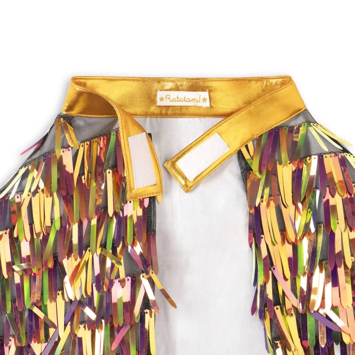 Ratatam! - Holographic cape: Gold Ratatam!
