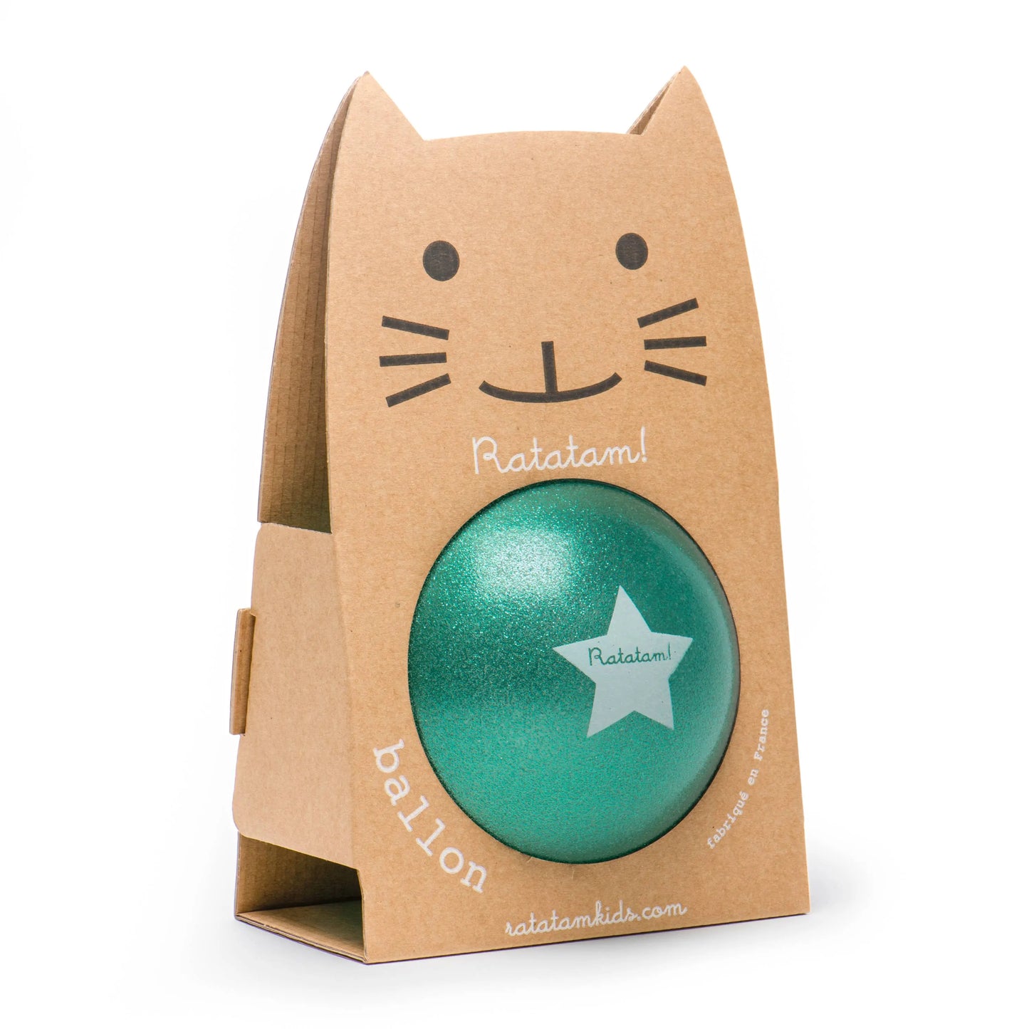 Ratatam! - Large green glitter balloon 22 cm Ratatam!