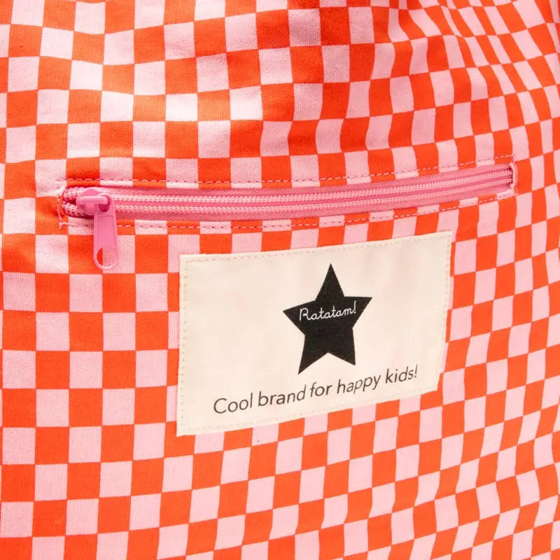 Ratatam! - Le Grand Cotton Heart Tote Bag - Pink Ratatam