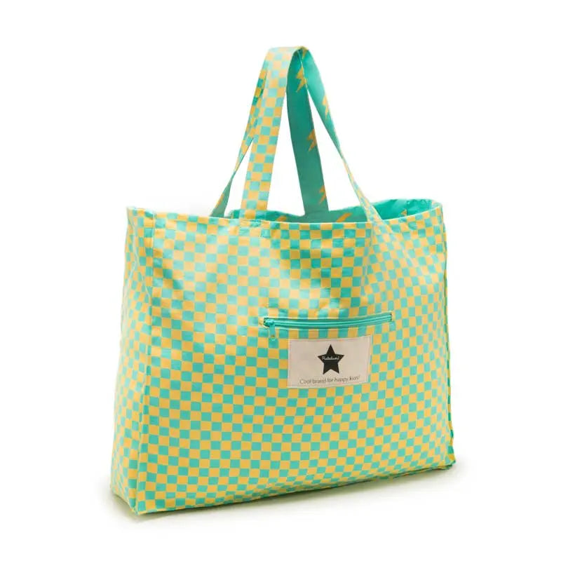 Ratatam! - Le Grand Cotton Lightning Tote - Blue Ratatam!