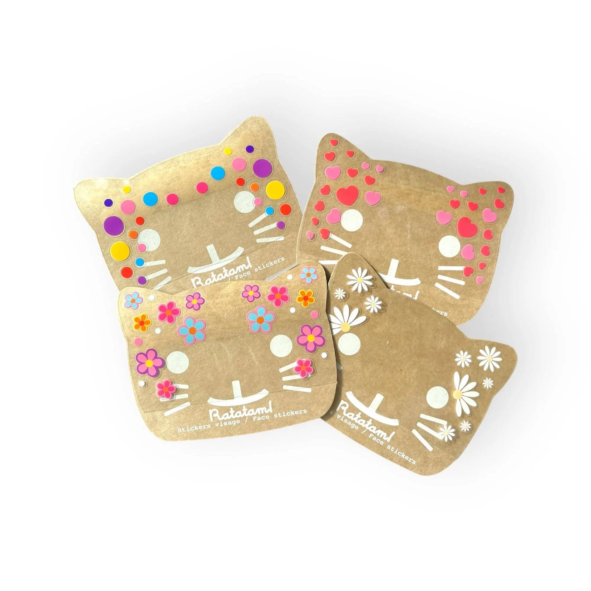 Ratatam! - Polka dot face stickers Ratatam!