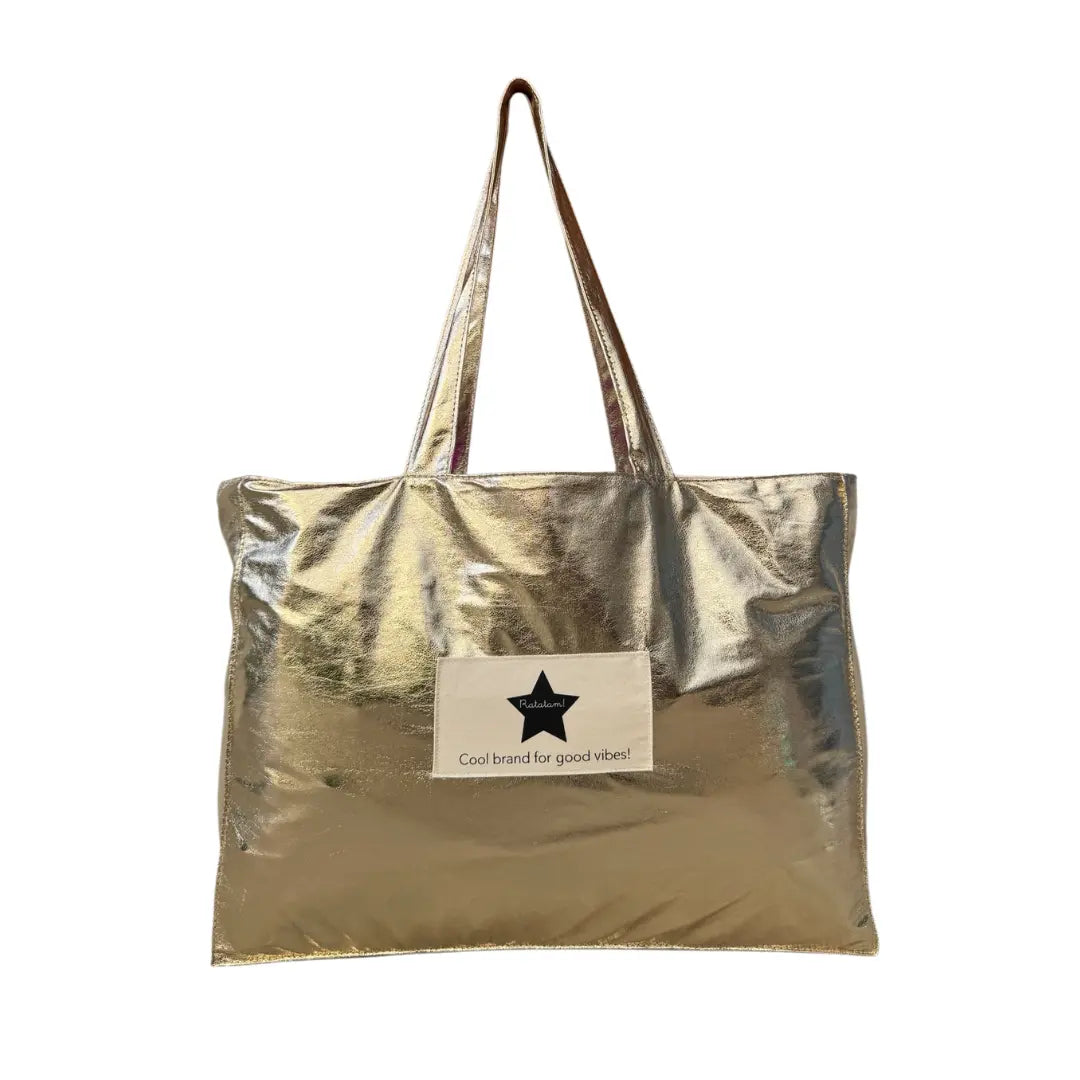 Ratatam! - The Nova tote bag – Gold Ratatam!