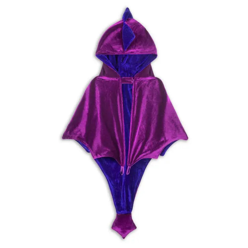 Ratatam! - The blue & purple velvet dragon costume cape Ratatam