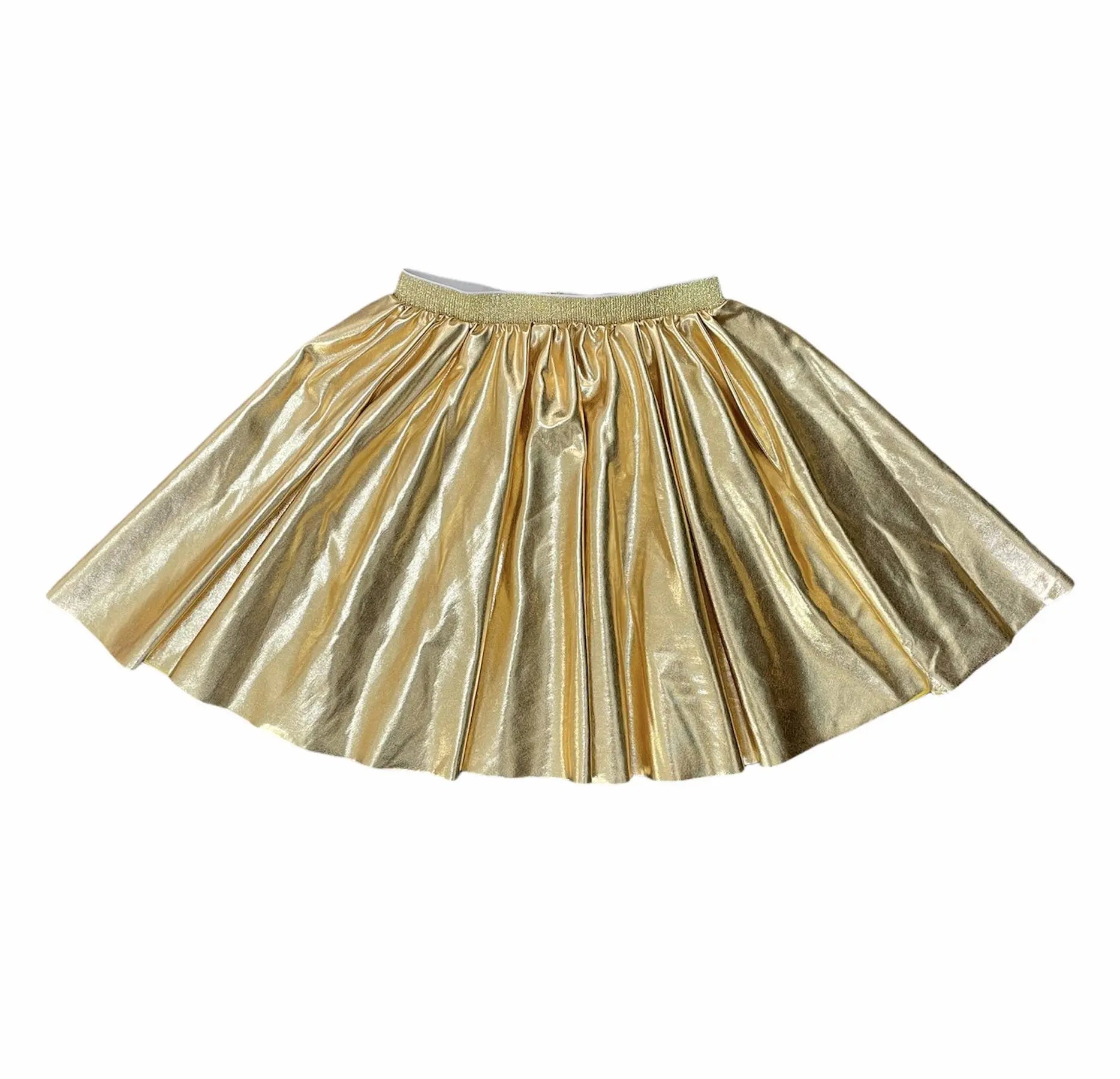 Ratatam! - The metallic gold elastic skirt that turns you Ratatam