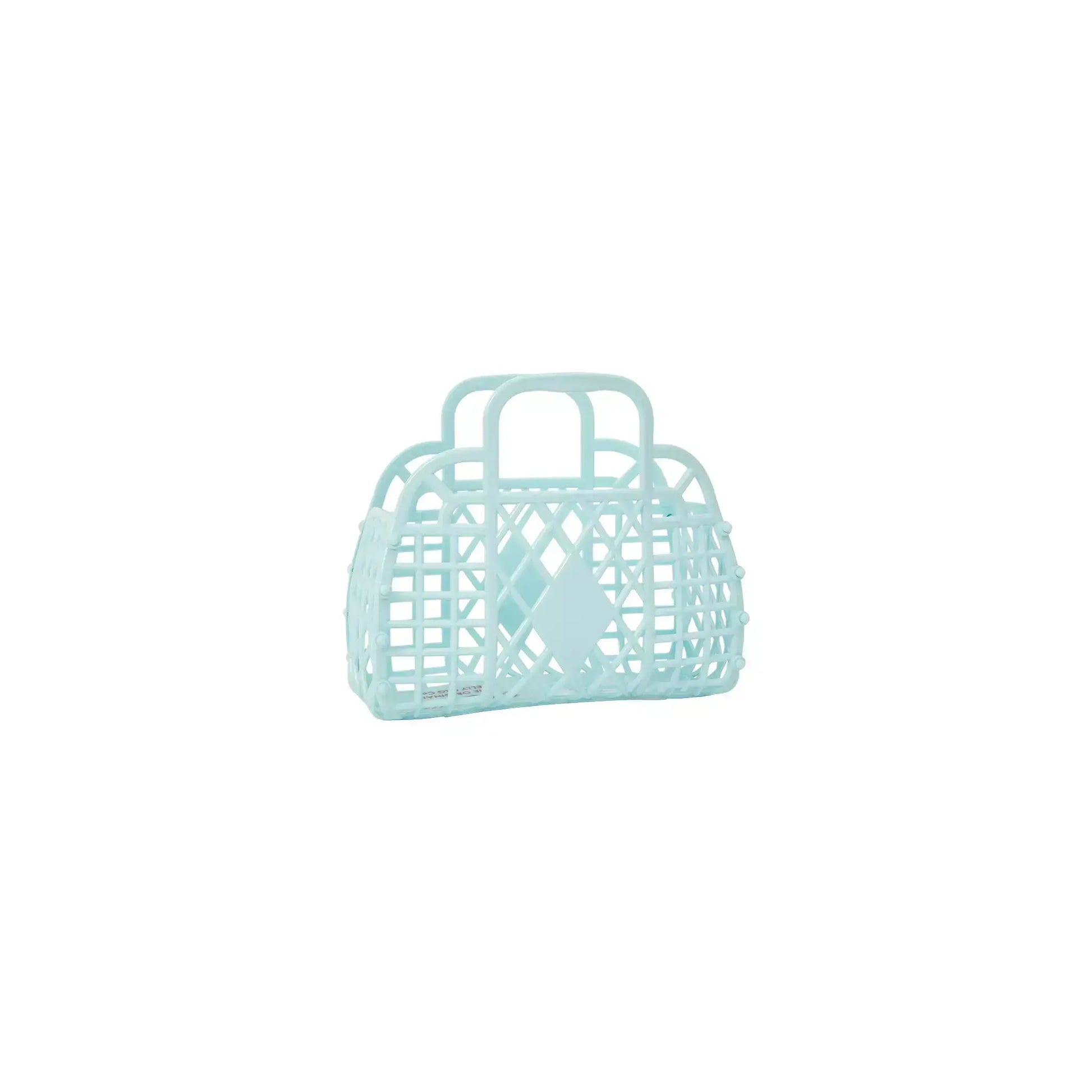 Retro Basket Jelly Bag - Mini: Blue Sun Jellies
