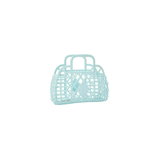 Retro Basket Jelly Bag - Mini: Blue Sun Jellies