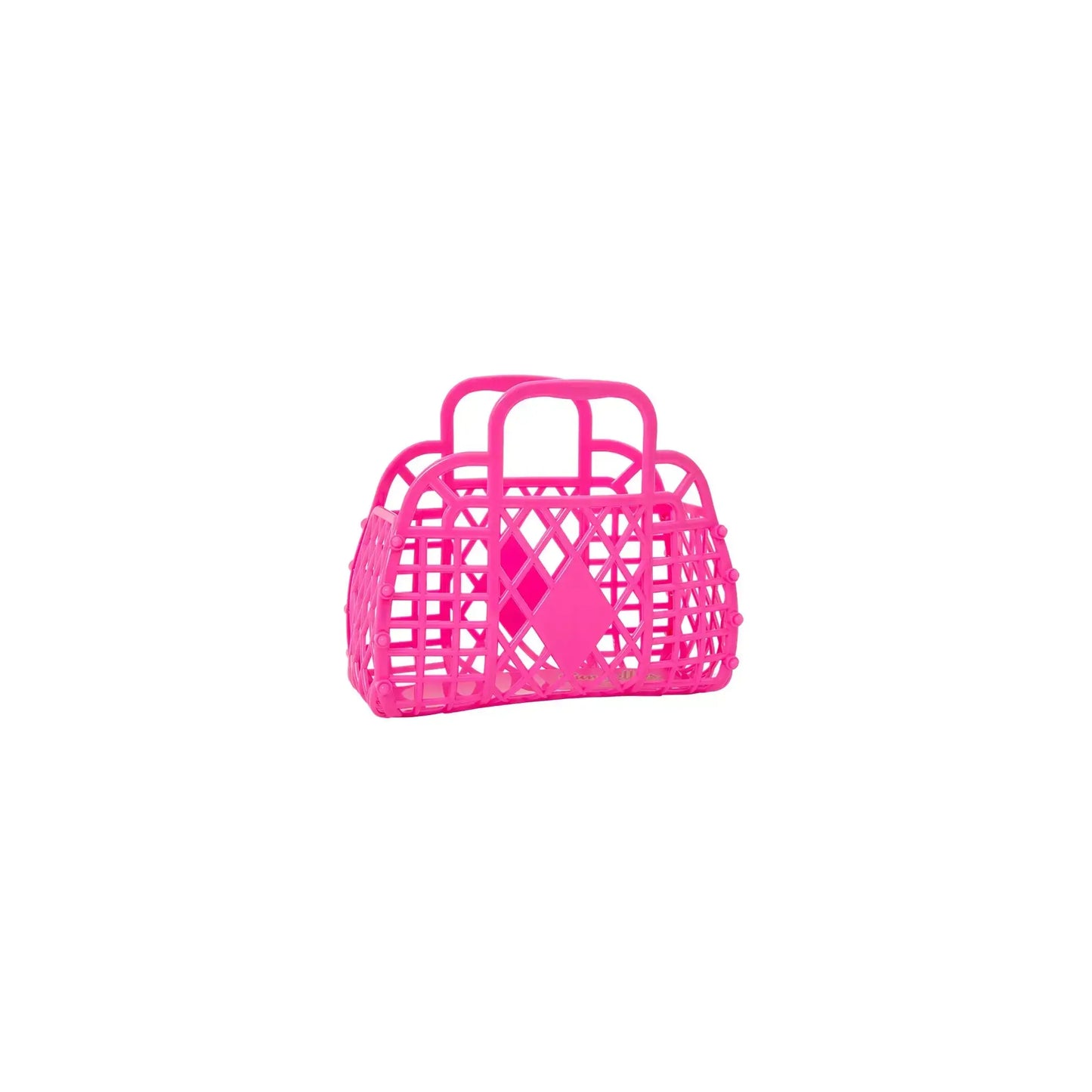 Retro Basket Jelly Bag - Mini: Blue Sun Jellies