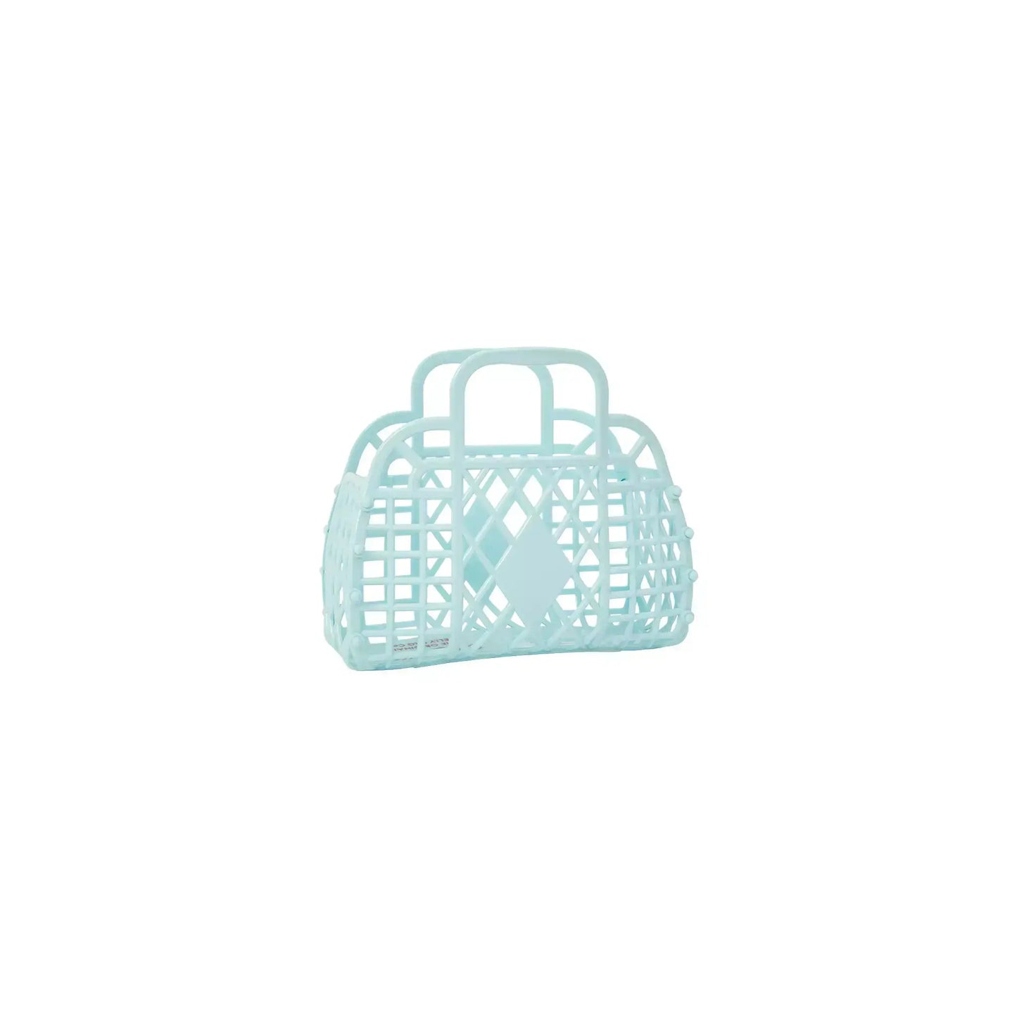 Retro Basket Jelly Bag - Mini: Latte Sun Jellies