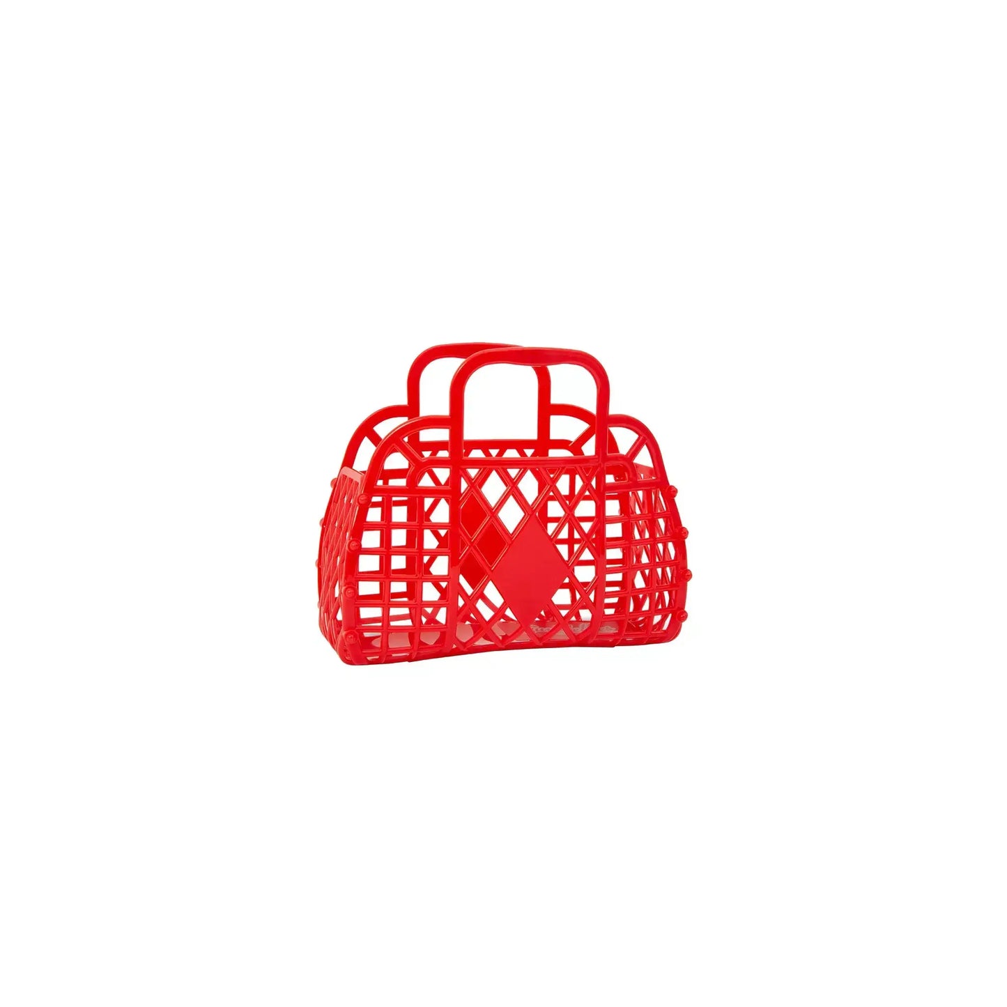 Retro Basket Jelly Bag - Mini: Latte Sun Jellies