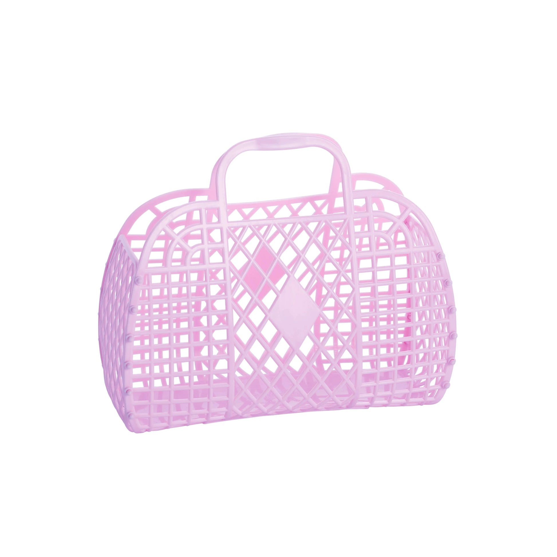 Retro Basket Jelly Bag - Small: Latte Sun Jellies