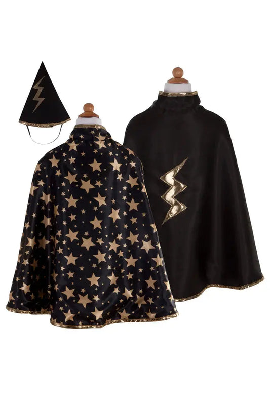 Reversible Wizard Cape and Hat Great Pretenders