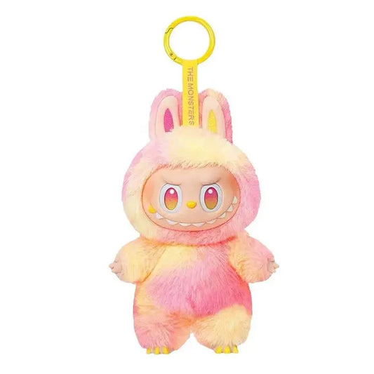 Rhinestone Belt Store - Real LaBuBu V3 Monsters Blind Box Kawaii Keychain Doll : Peachy Pink Rhinestone Belt Store