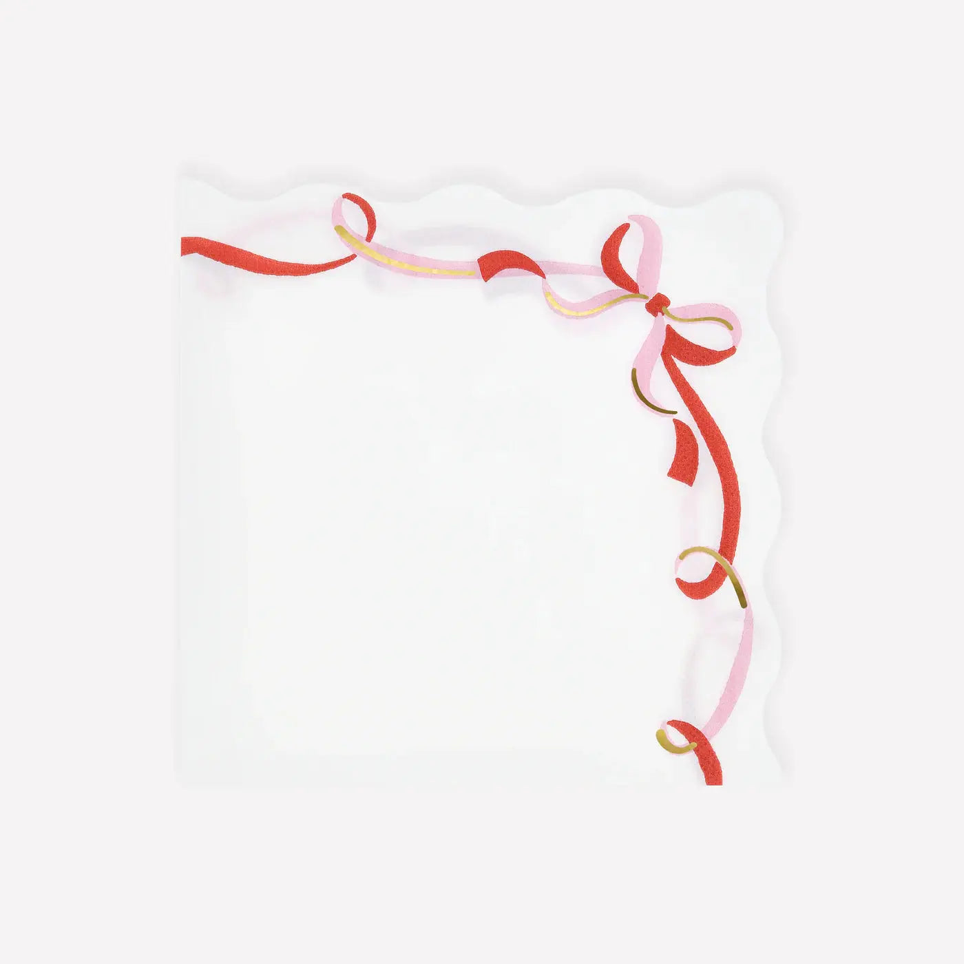 Ribbon Bow Large Napkins (x 16) Meri Meri
