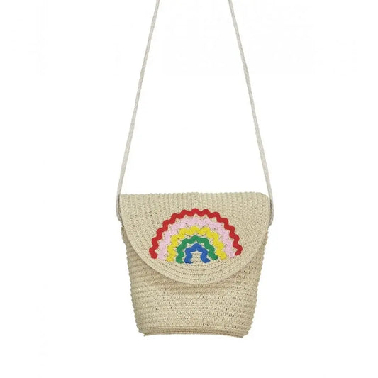 Ric Rac Rainbow Basket Bag Rockahula