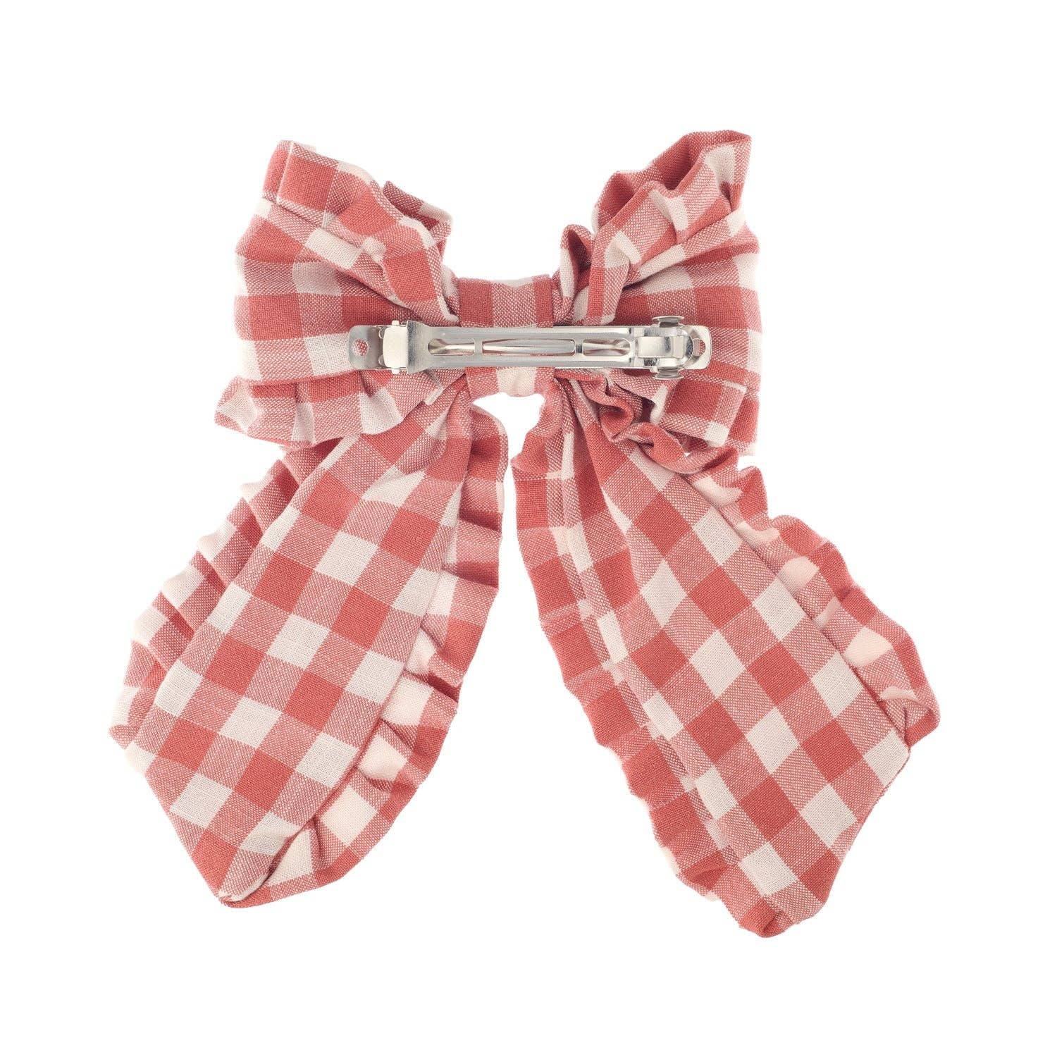 Rockahula Kids US - Gingham Ruffle Long Bow Clip Rockahula Kids US