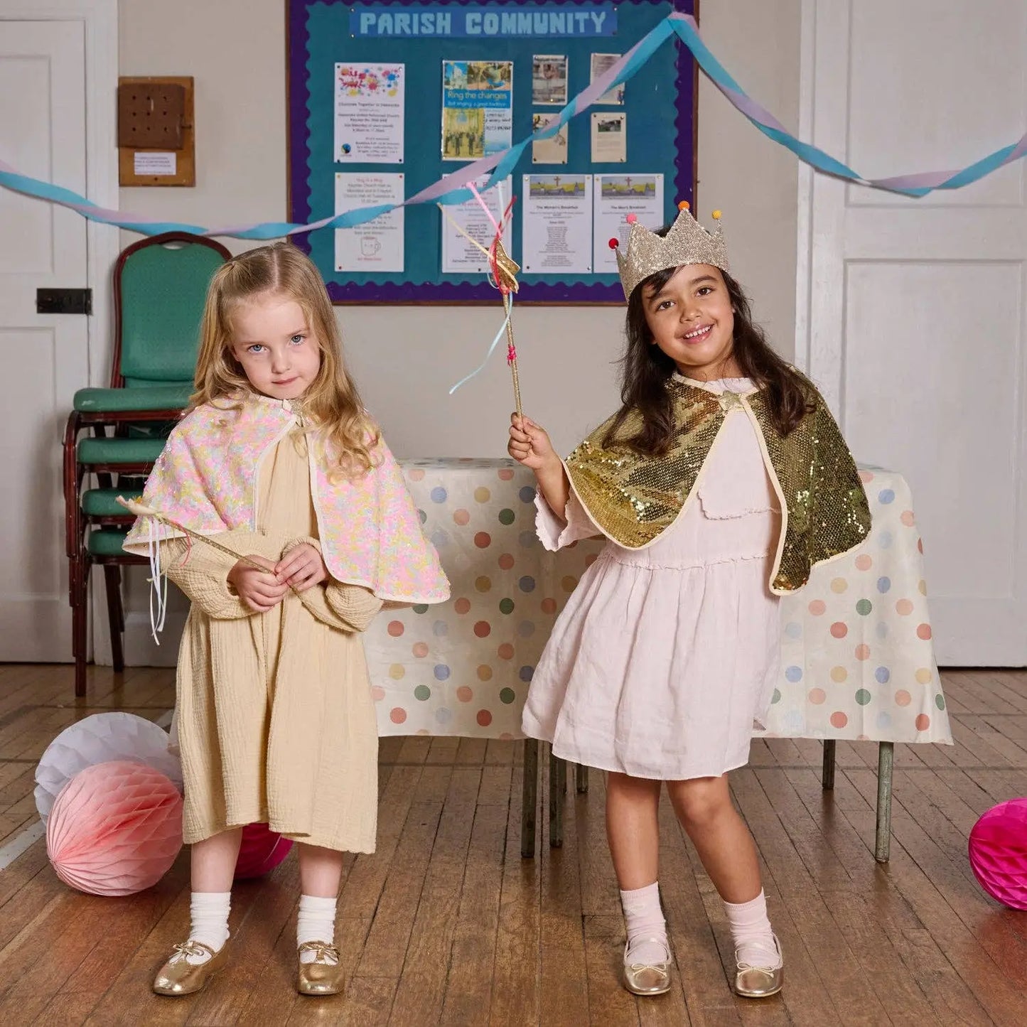 Rockahula Kids US - Gold Sequin Pom Pom Crown (3-10 Years) Rockahula Kids US