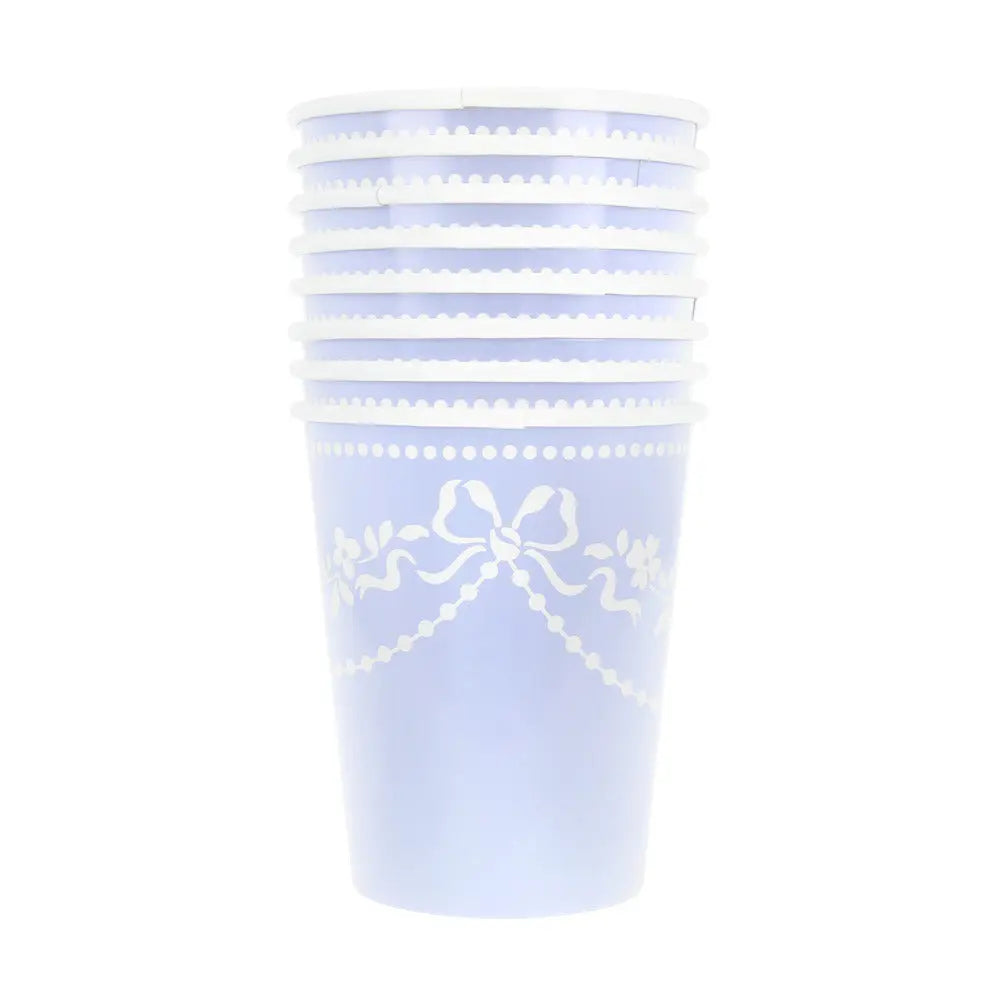 Rococo blue cups Meri Meri