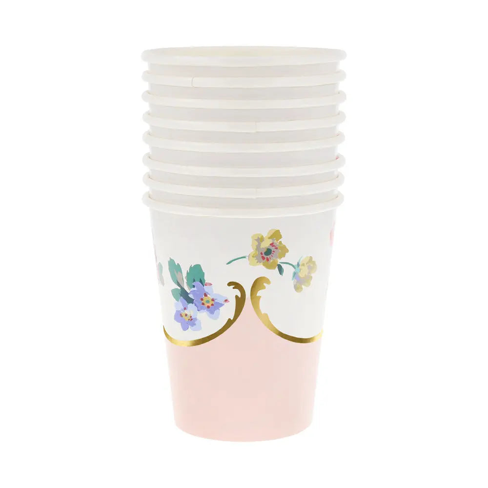 Rococo posy cups Meri Meri