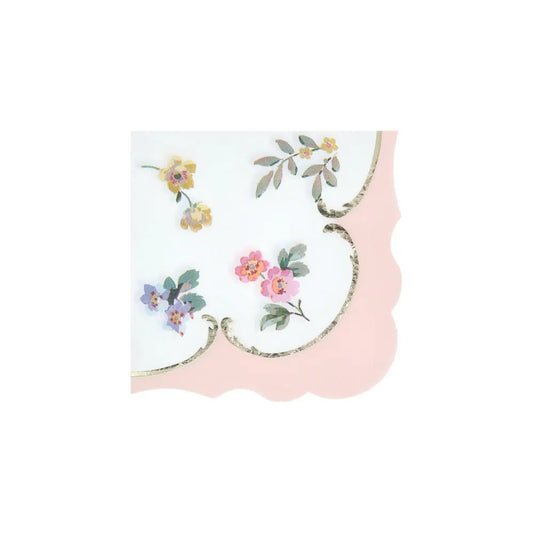 Rococo posy napkins S Meri Meri