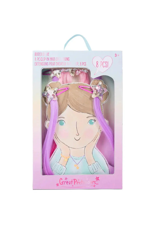 Rodeo Drive Multi Colour Clip In Extensions Great Pretenders