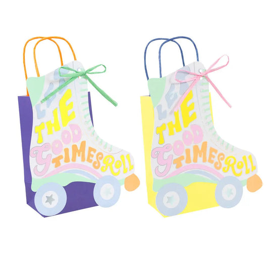 Roller skate party bags Meri Meri