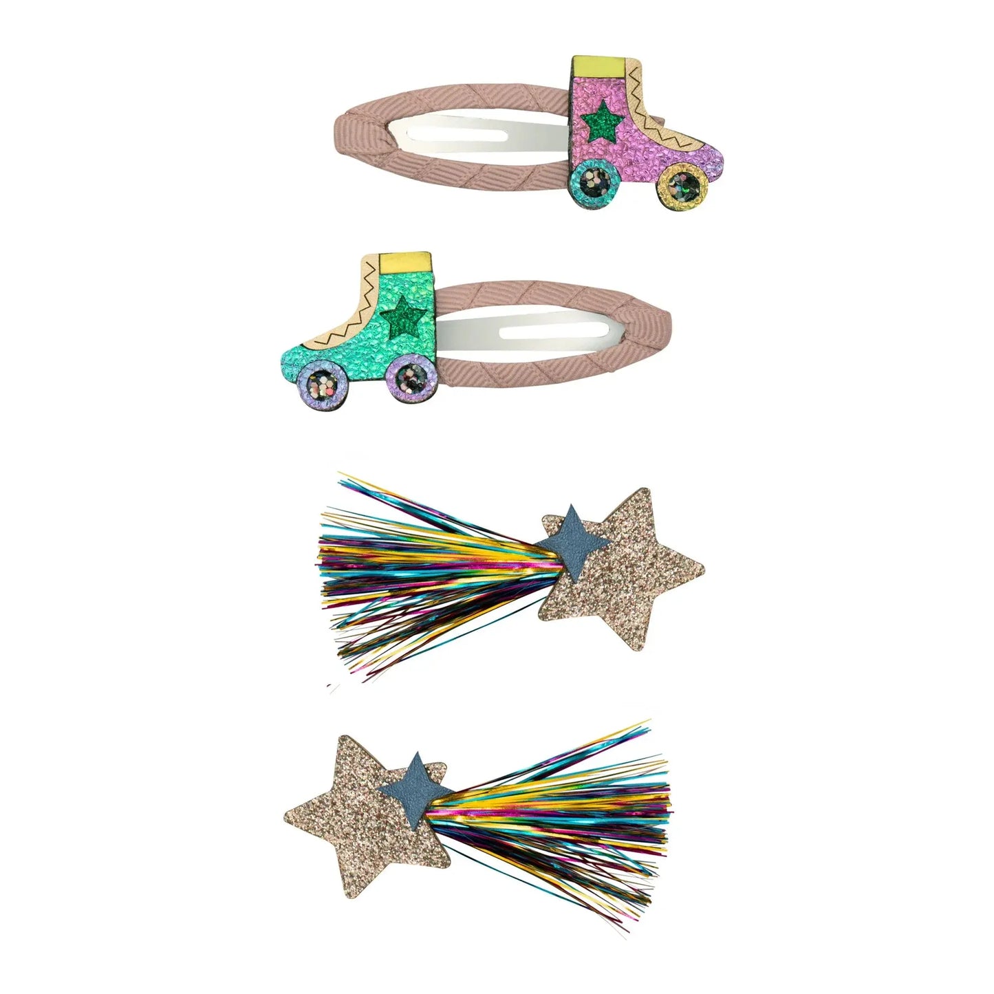 Rollerskate clip set Mimi & Lula