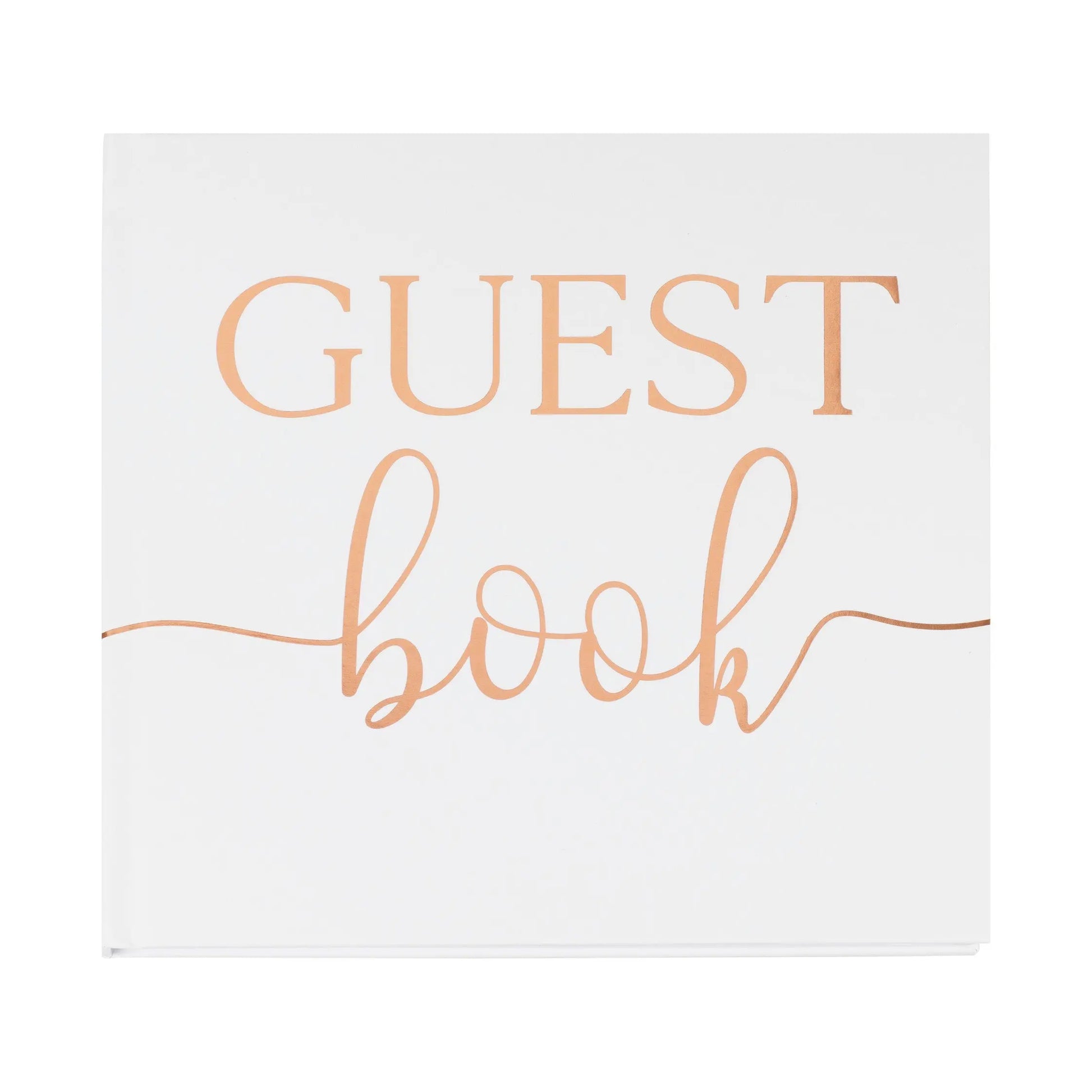 Rose Gold Wedding Guestbook Ginger Ray