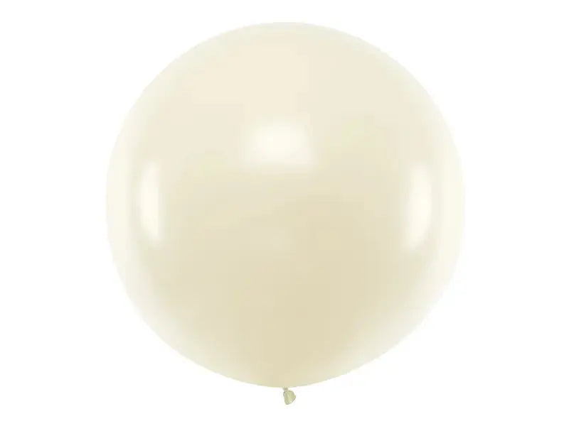 Round Balloon 1m, Metallic Pearl Partydeco