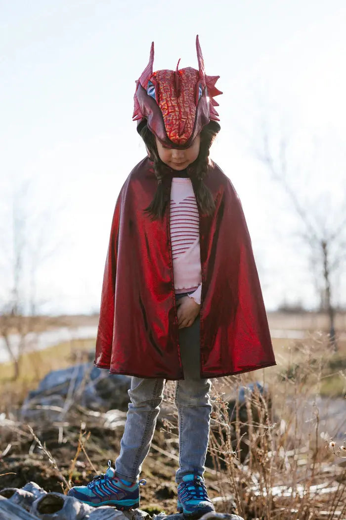 Ruby The Metallic Dragon Cape Great Pretenders