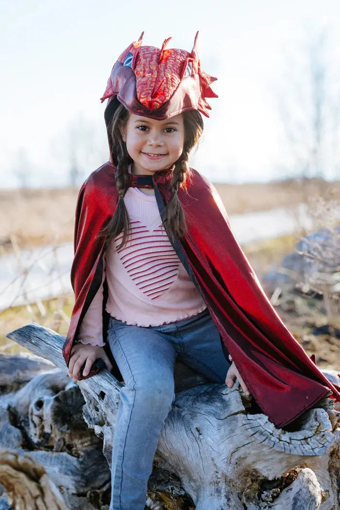 Ruby The Metallic Dragon Cape Great Pretenders