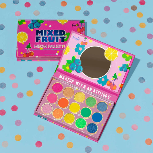Rude Cosmetics - Mixed Fruit Palette - Neon Rude Cosmetics