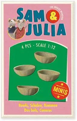 SAM AND JULIA - MINI BOX WITH Bowls Sam & Julia