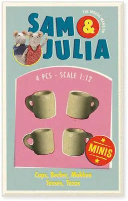 SAM AND JULIA - MINI BOX WITH Cups Sam & Julia