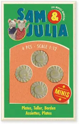 SAM AND JULIA - MINI BOX WITH Plates Sam & Julia