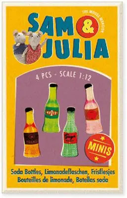 SAM AND JULIA - MINI BOX WITH Soda Bottles Sam & Julia