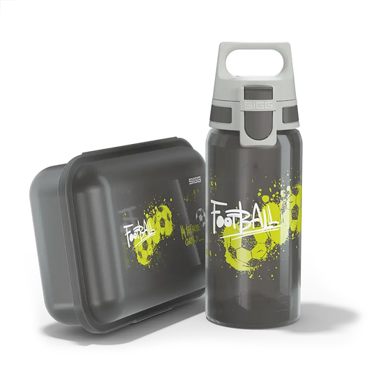 SET VIVA KIDS LUNCHBOX FOOTBALL TAG Sigg